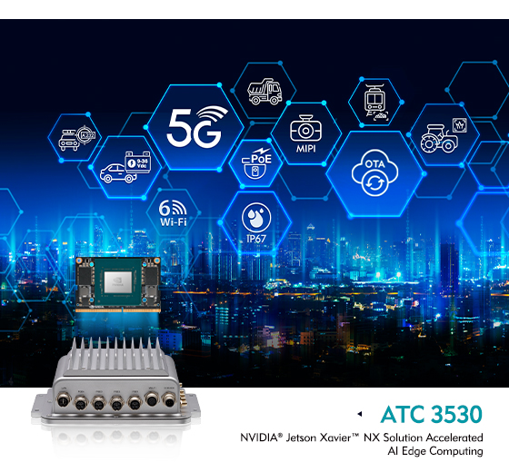 NEXCOM’s Compact ATC 3530 with NVIDIA? Jetson Xavier? NX Brings IP67 Protection to In-Vehicle AI Edge Computing
